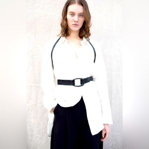 ANUTERA • FANG/BELT HARNESS • BLK • ITALIAN LEATHER